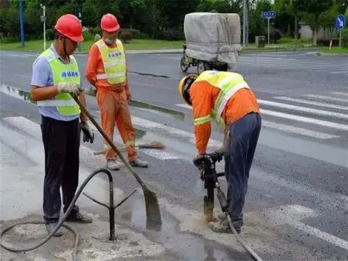 东河镇地基下沉注浆